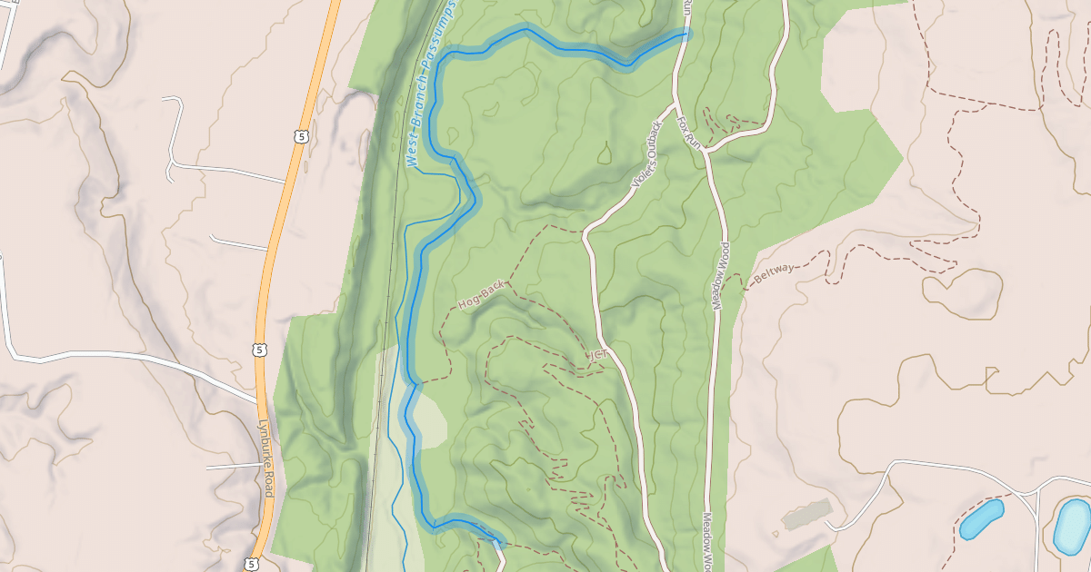 Map preview of West Branch