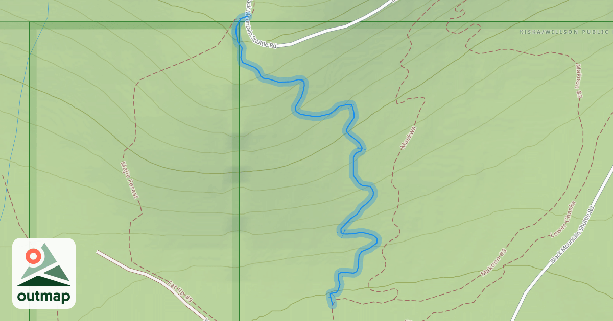 Map of Bambi Bucket