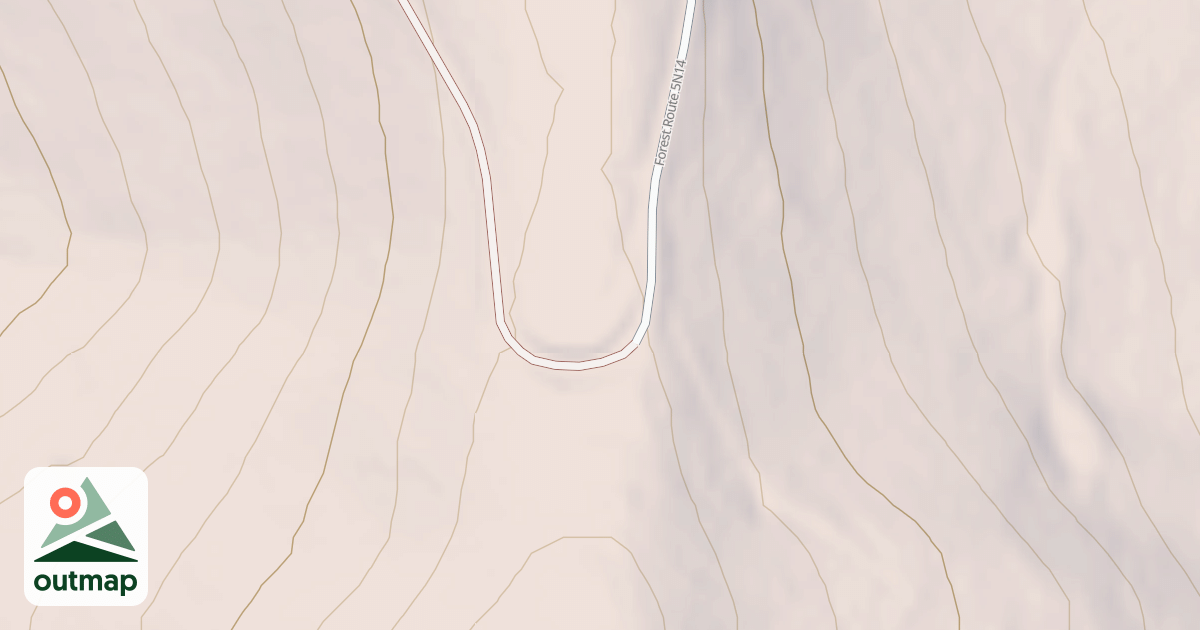 Map of USFS Motor Vehicle Use Map Trails 244159010602