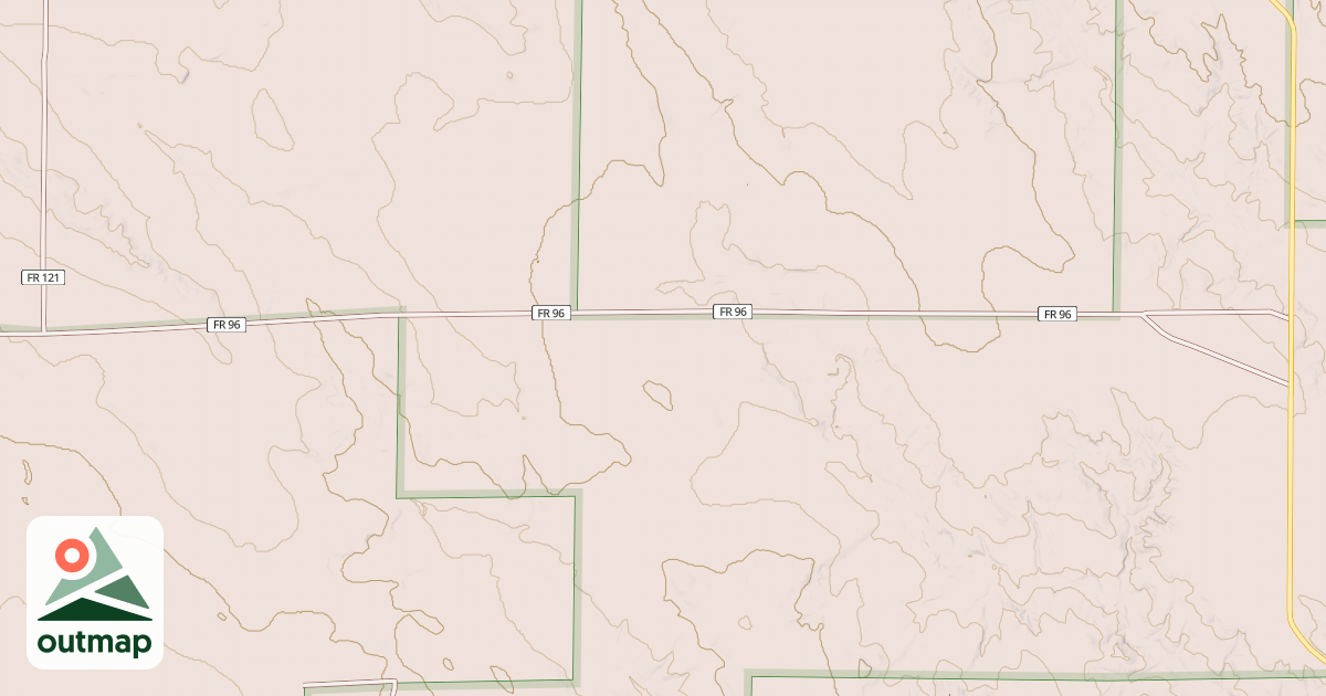 Map of ROAD 96