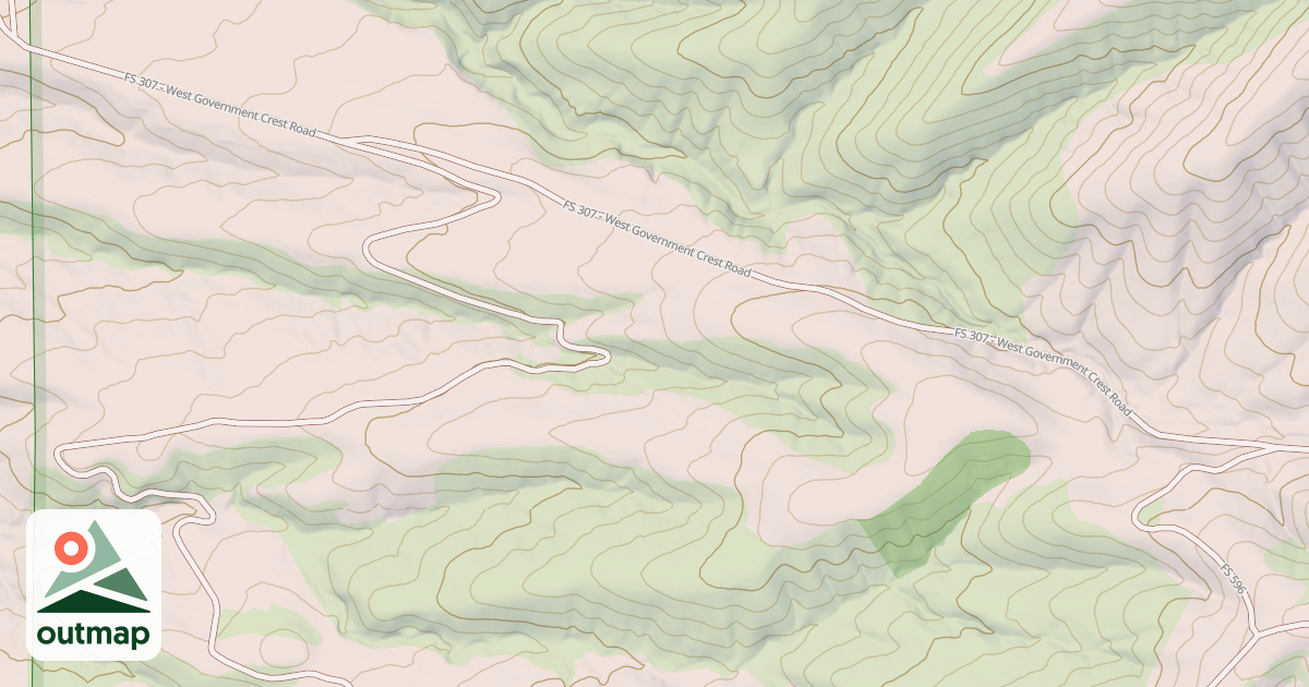 Map of WEST GOVERNMENT