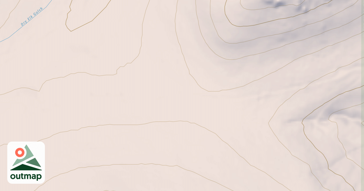 Map of CIRCLE BRANCH 1D