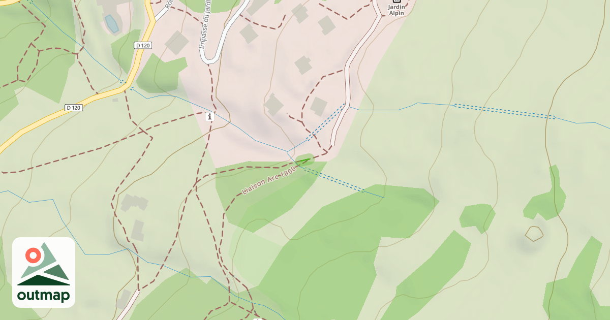 Map of Belvédère