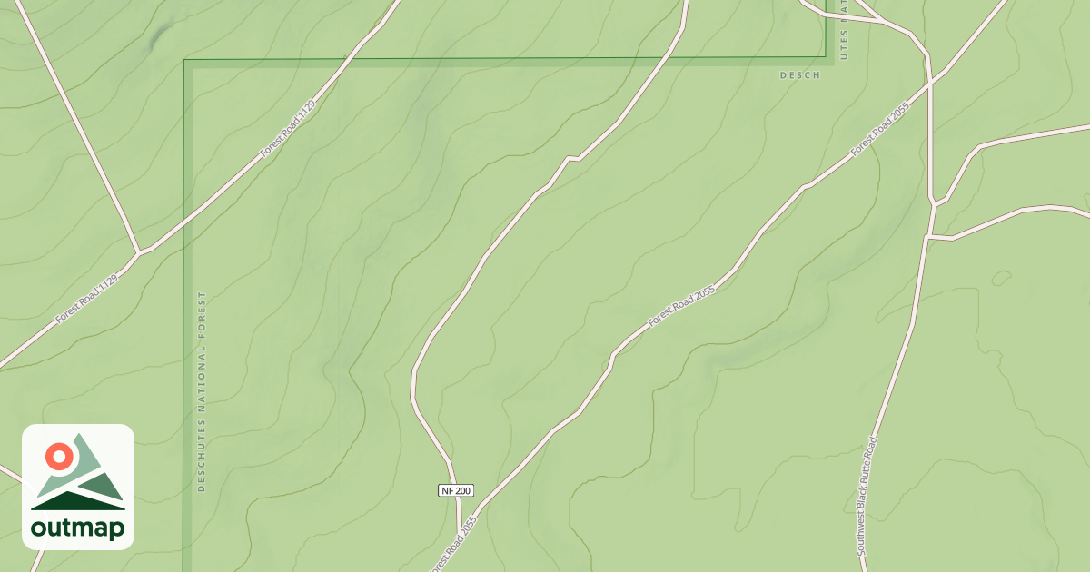 Map of USFS Motor Vehicle Use Map Roads {2265EBBE-63FE-4A27-AA39-5E74FBC9B3E0}