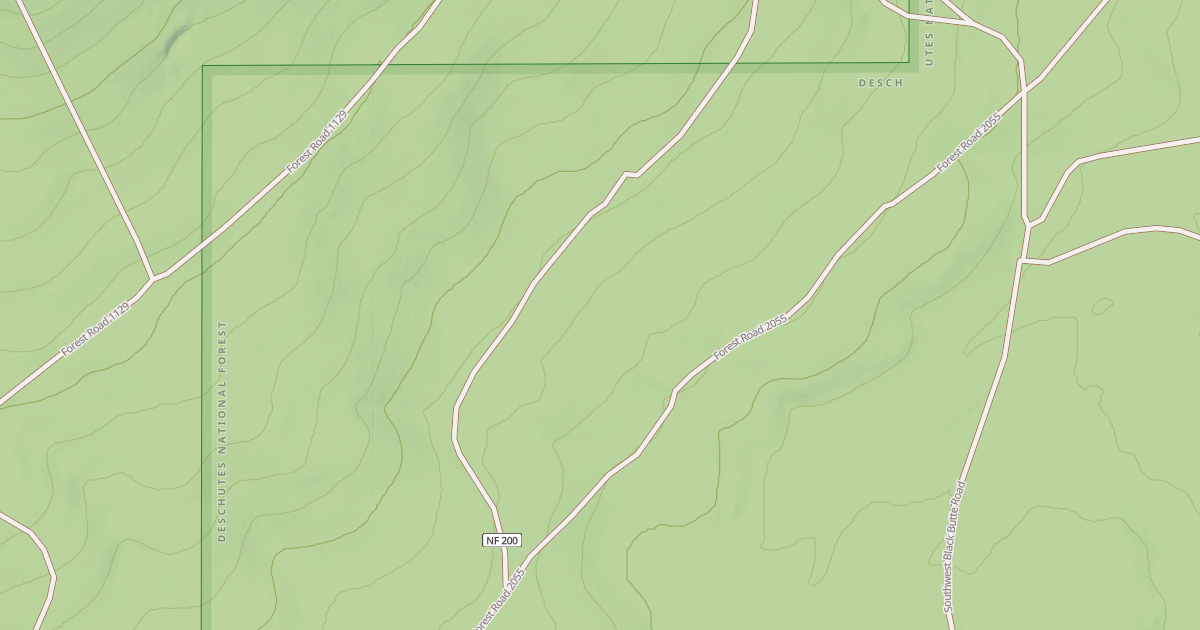 Map preview of USFS Motor Vehicle Use Map Roads {2265EBBE-63FE-4A27-AA39-5E74FBC9B3E0}