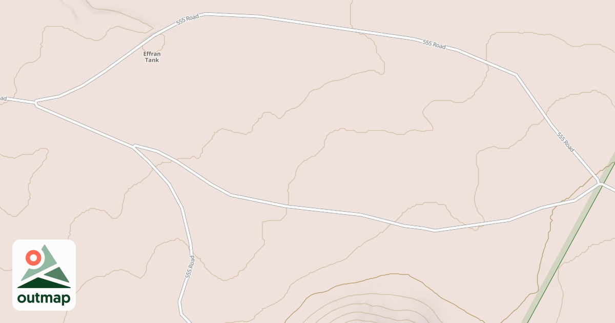 Map of USFS National Forest System Roads {EEC4C999-078C-4D4A-8CB0-DD2BB3F50B05}