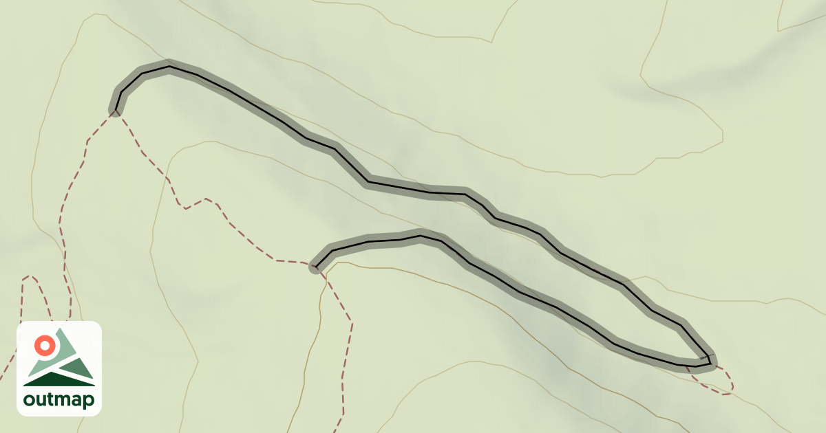 Map of Quarry Hills More Difficult Trail