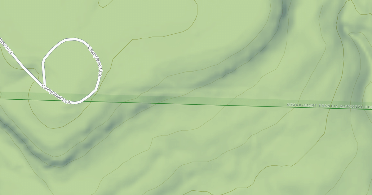 Map preview of USFS National Forest System Roads {AC367245-8DD4-4B76-AE99-0FECB067DF00}