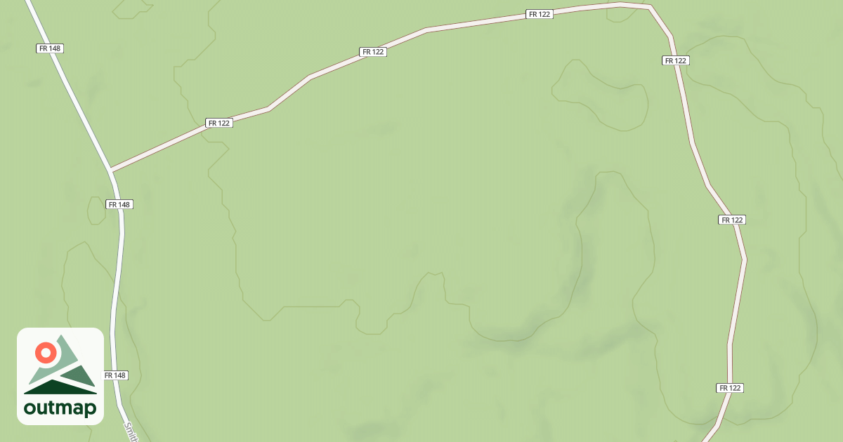 Map of FR 122