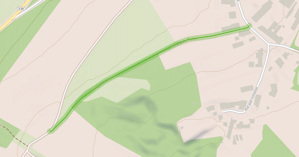 Map preview of Single du Culot