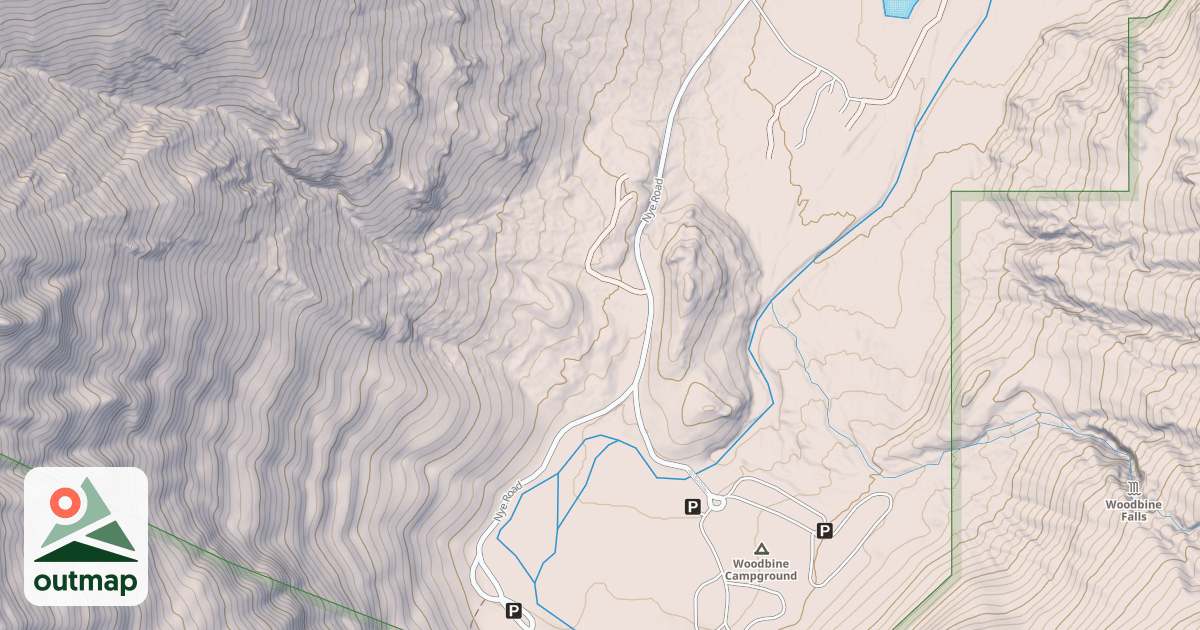 Map of STILLWATER TRAILHEAD RD