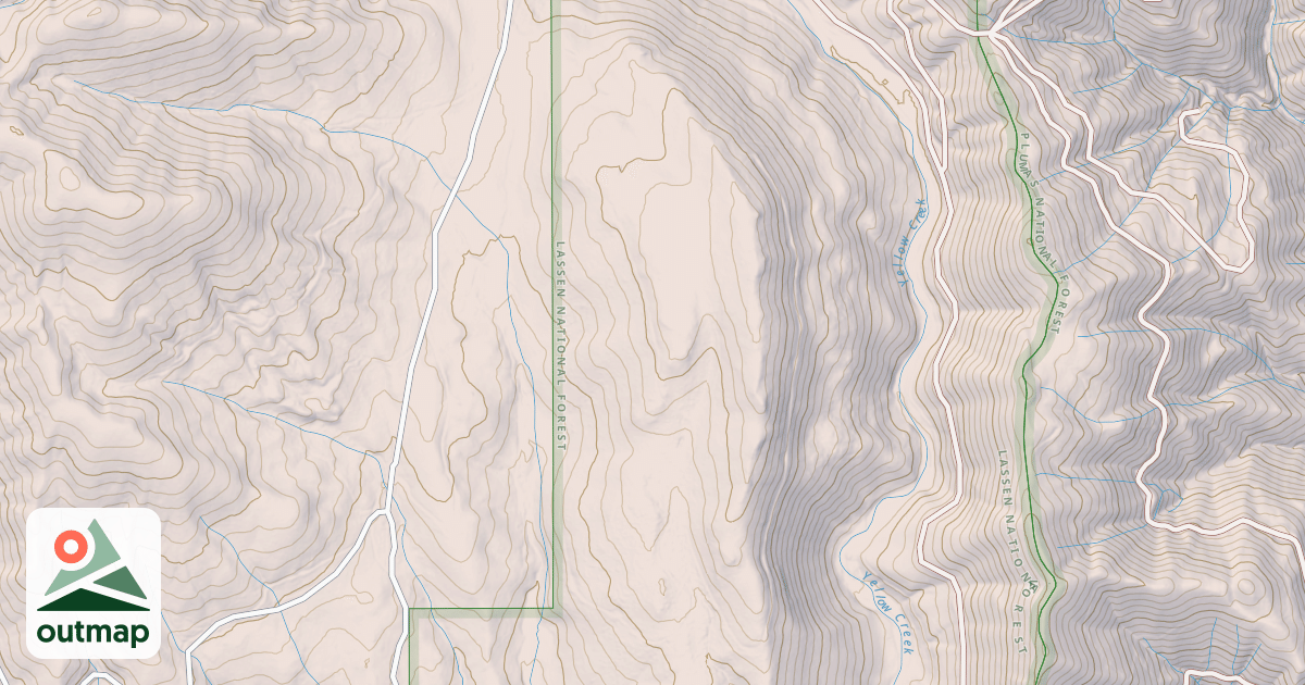 Map of COTTONWOOD EAST