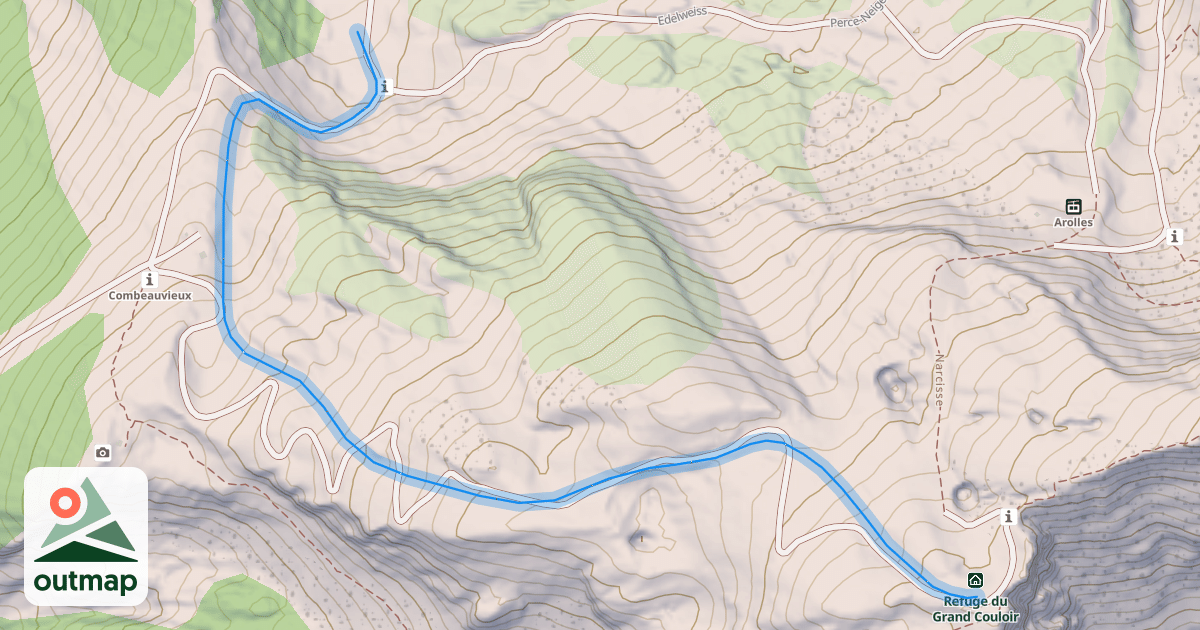 Map of Choucas