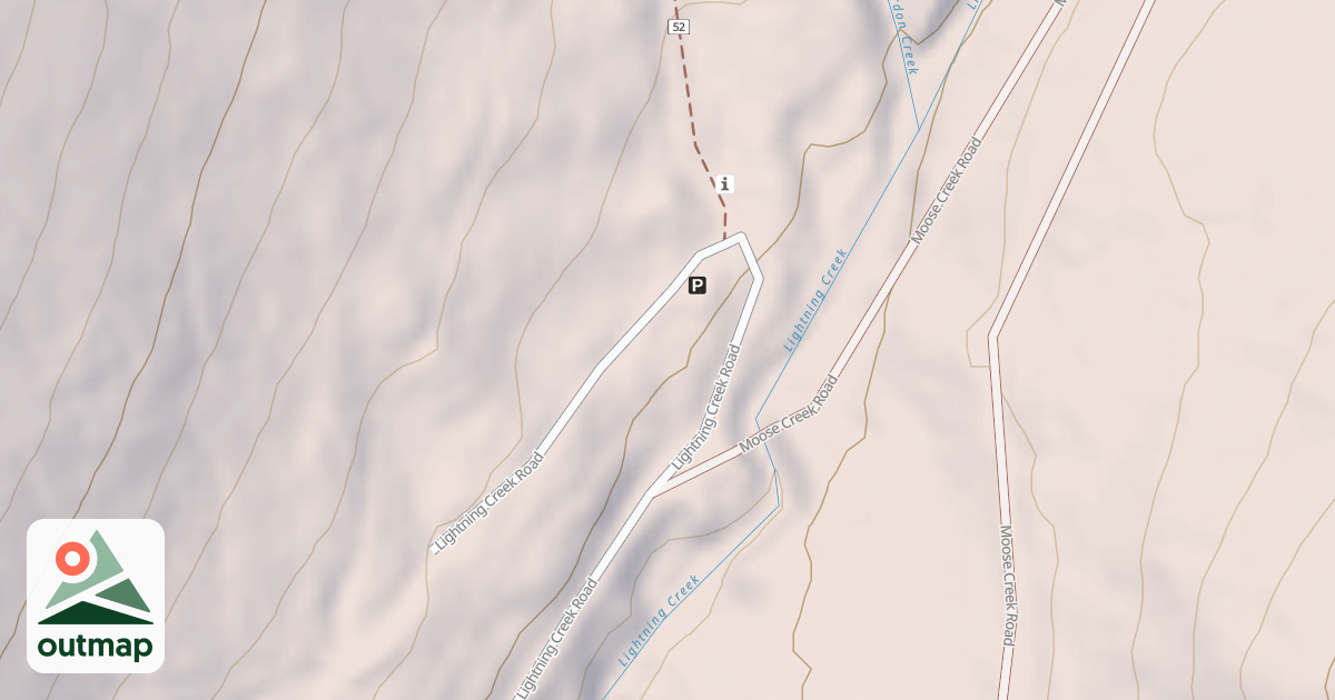 Map of GORDON CREEK
