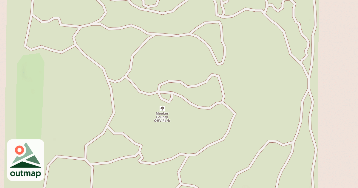 Map of Meeker County ATV/OHM Trails
