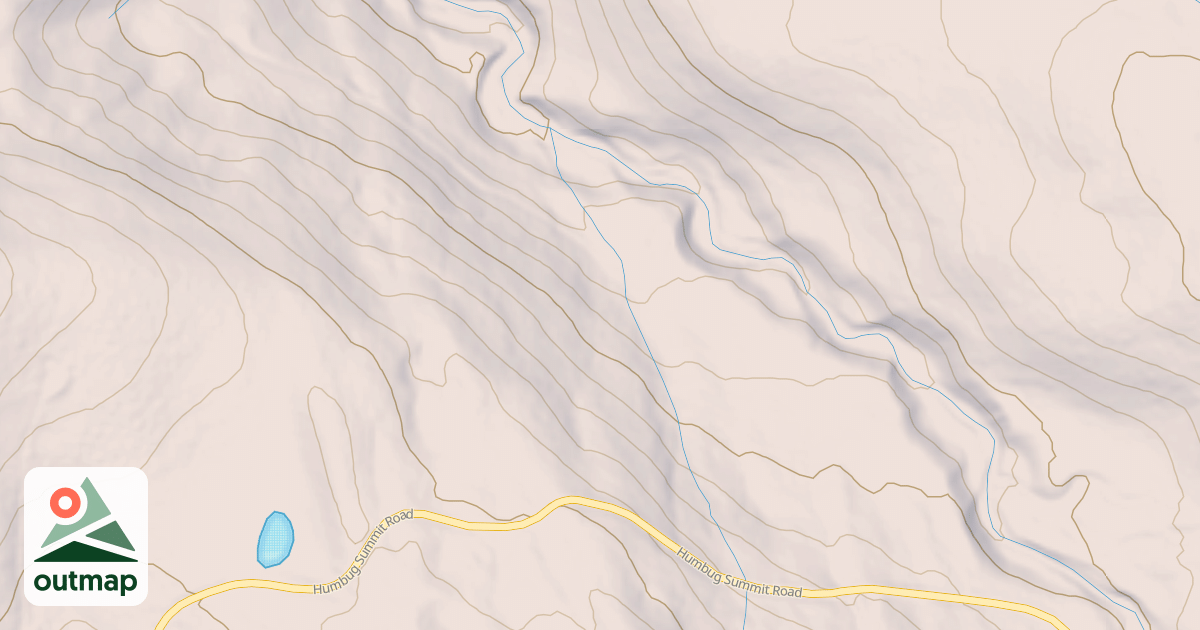Map of BUTTE SPUR 1