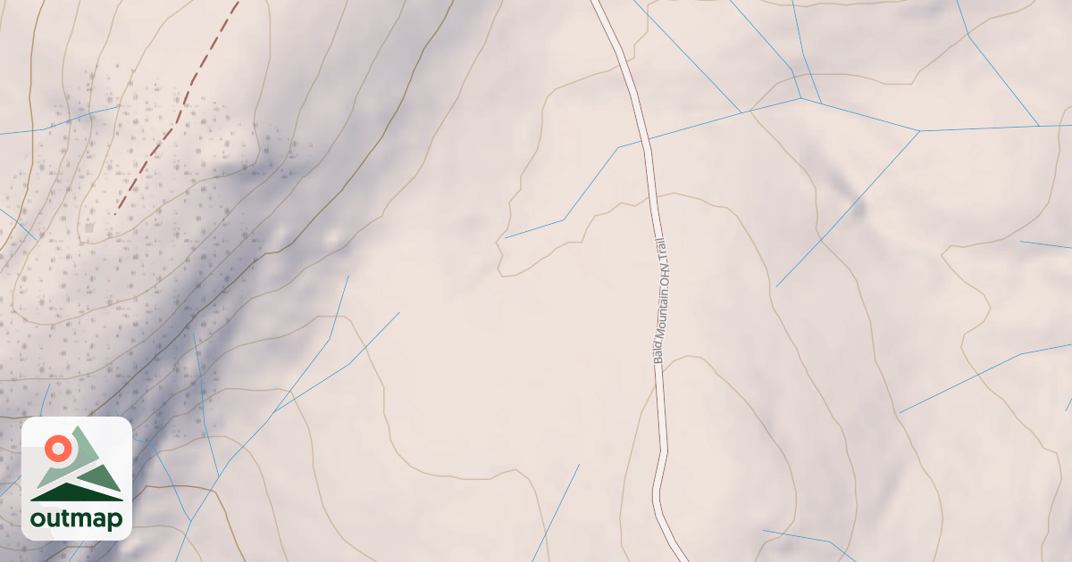 Map of BALD MOUNTAIN T29