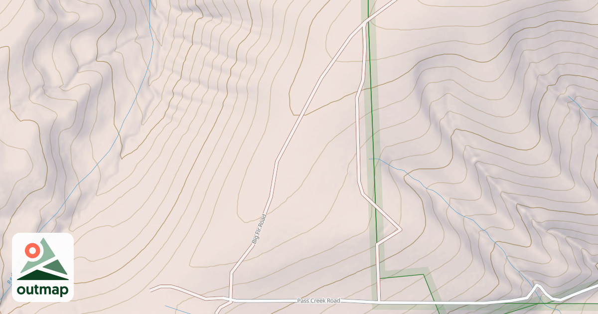 Map of BIG FIR