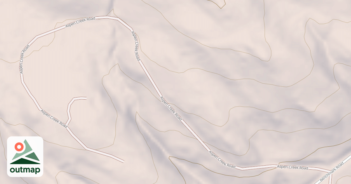Map of ASPEN CREEK TRACT - BURCHARD