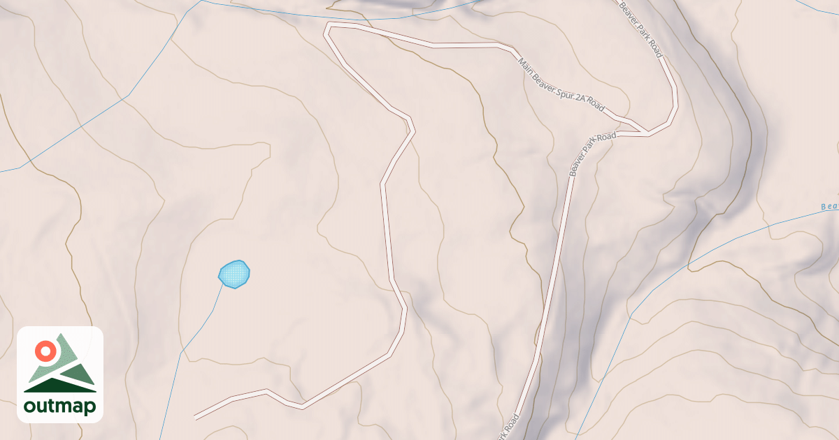 Map of MAIN BEAVER SPUR 2A