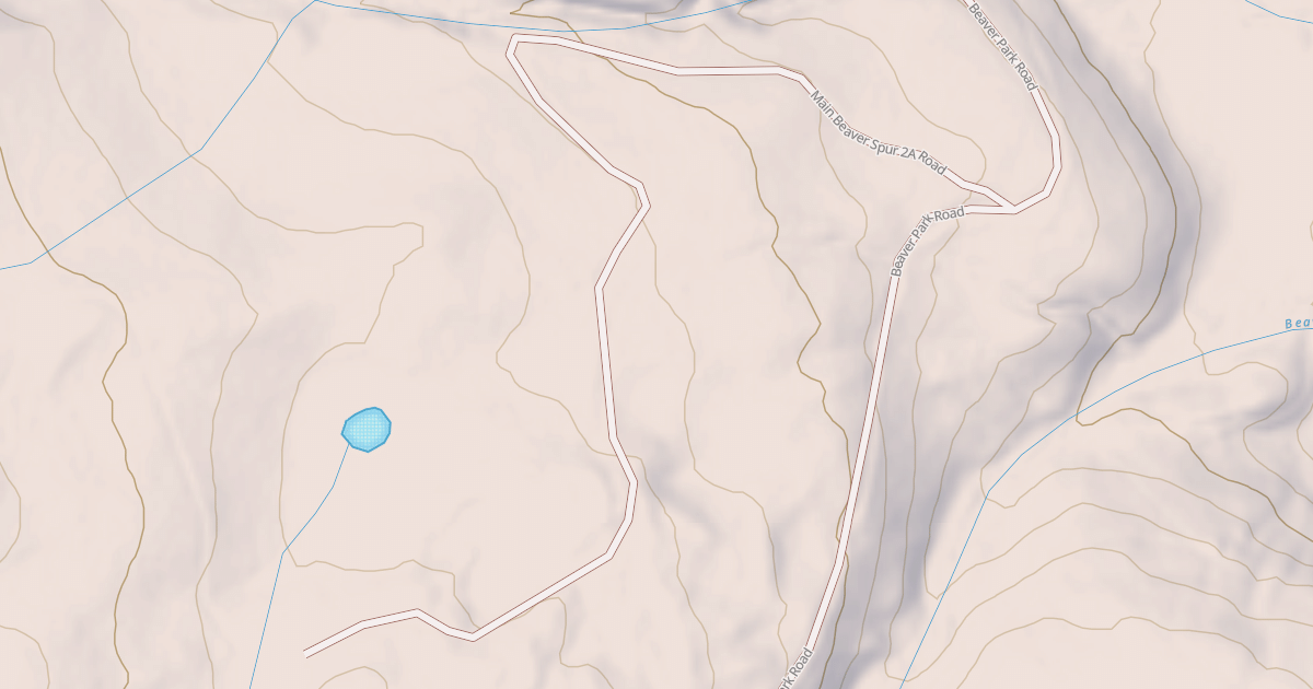 Map preview of MAIN BEAVER SPUR 2A