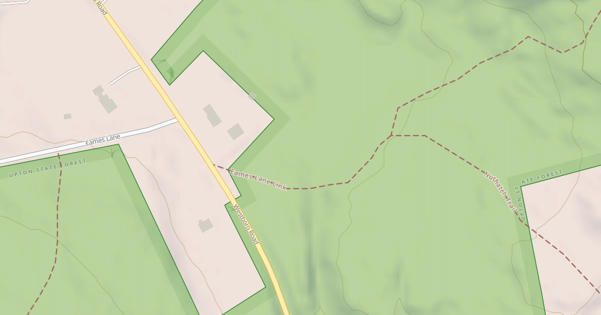 Map preview of Nuthatch Trail