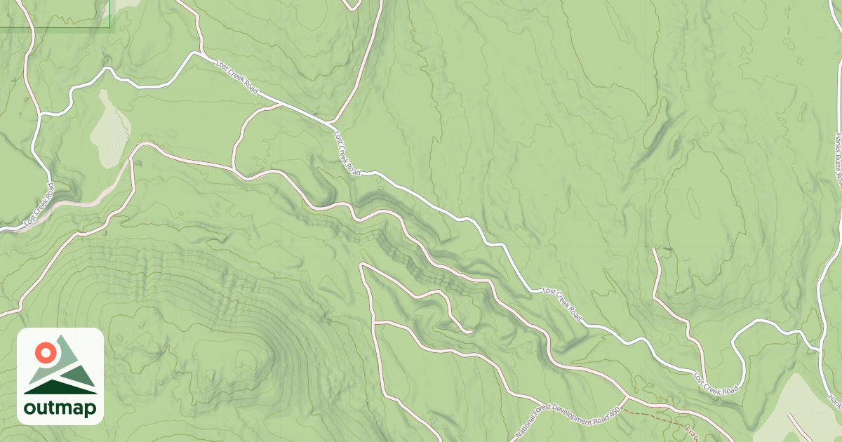 Map of ROCKY CREEK