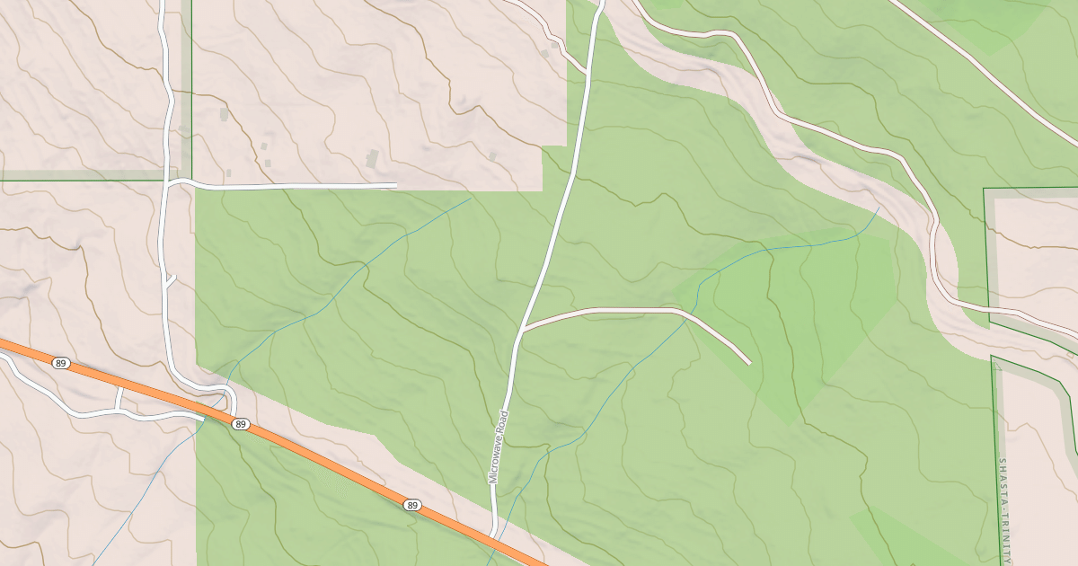 Map preview of BEAR SPRINGS