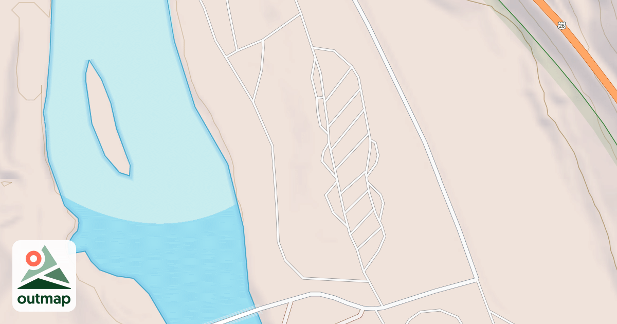 Map of RIVERSIDE CAMPGROUND