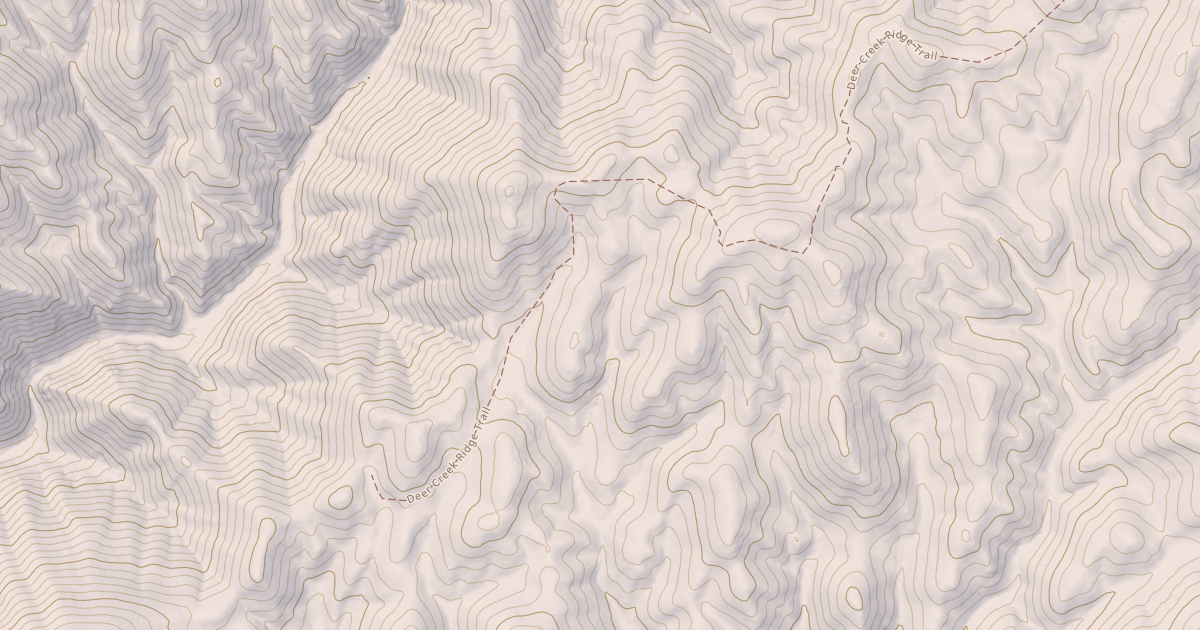 Map preview of Deer Creek Ridge