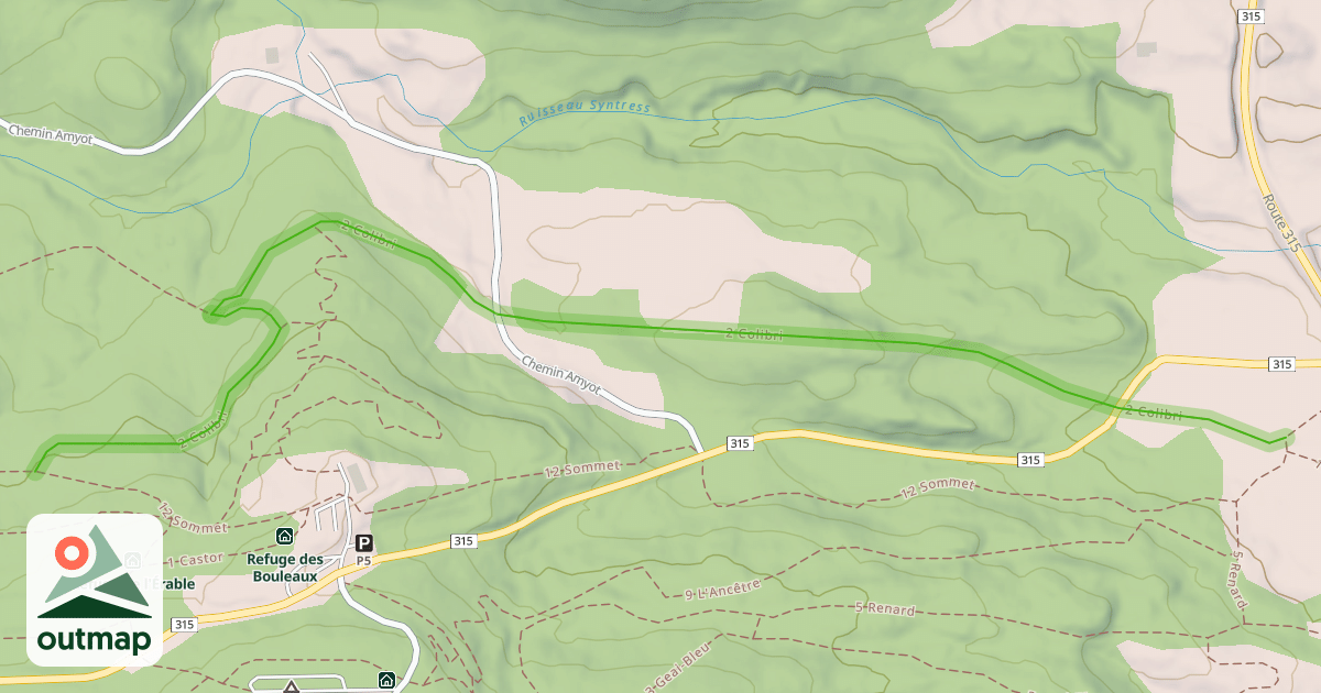 Map of 2 Colibri