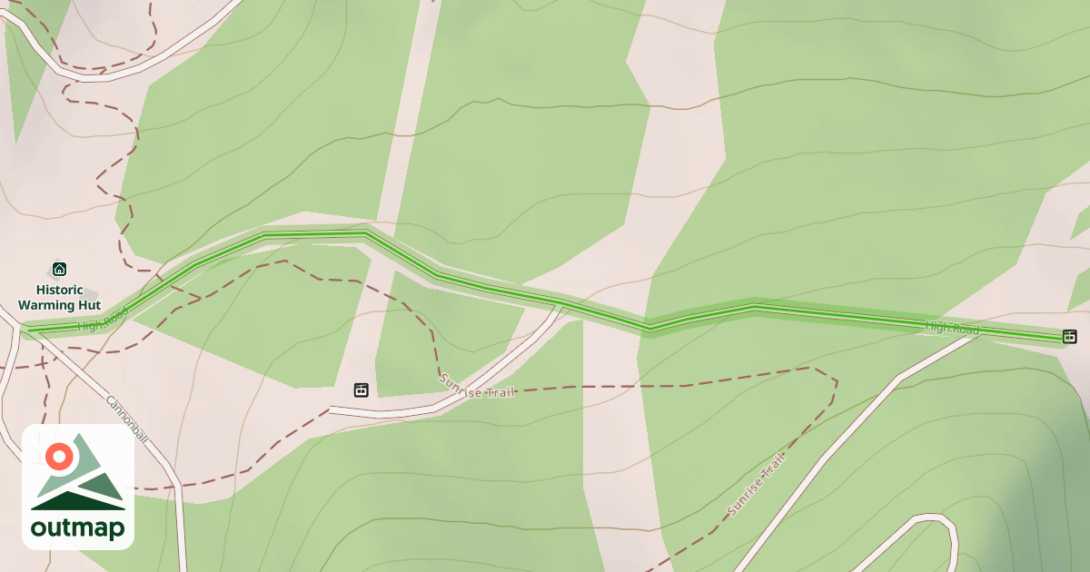 Map of High Road