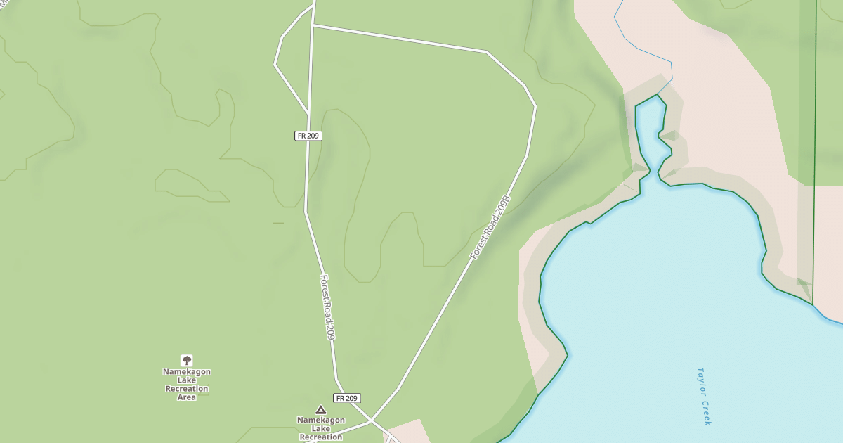 Map preview of FR 209B