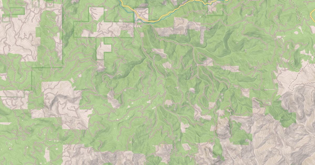 Map preview of BLACK CREEK - BIG CANYON