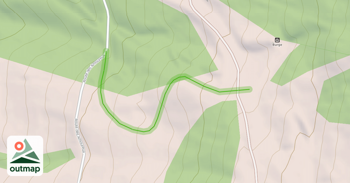 Map of Le S du Chamois