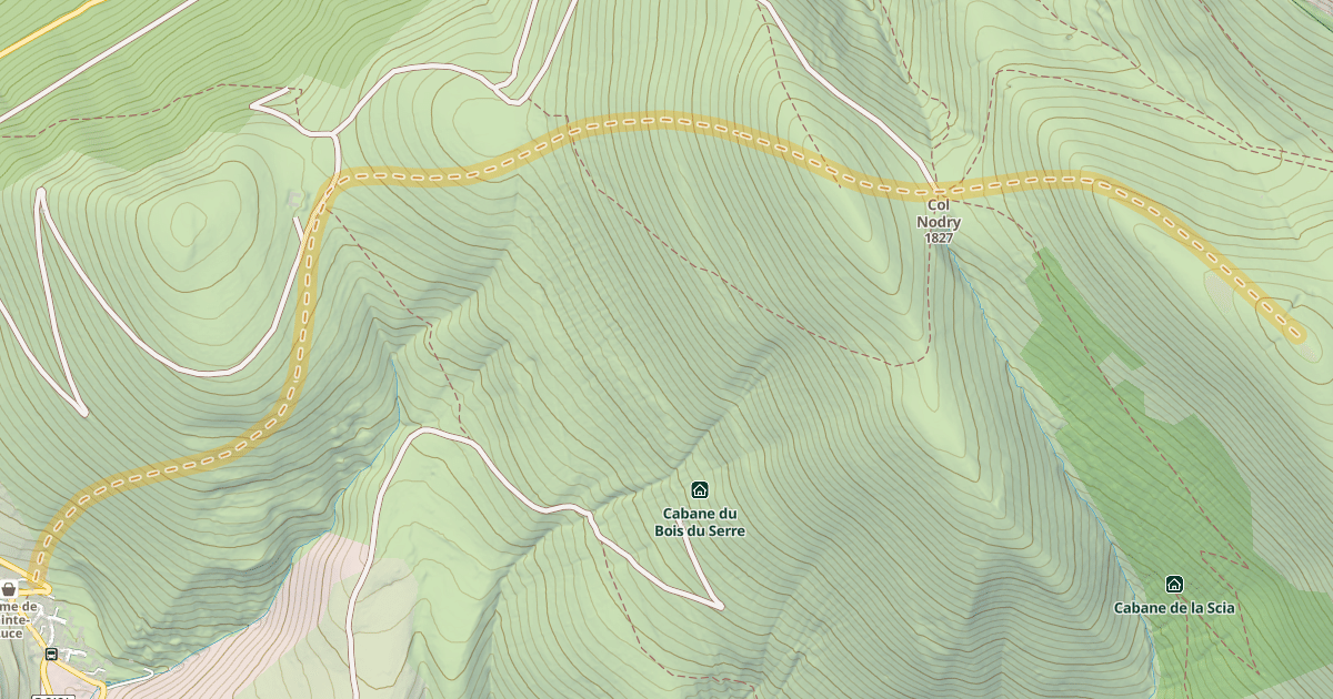 Map preview of Côte Rouge — Sainte-Luce