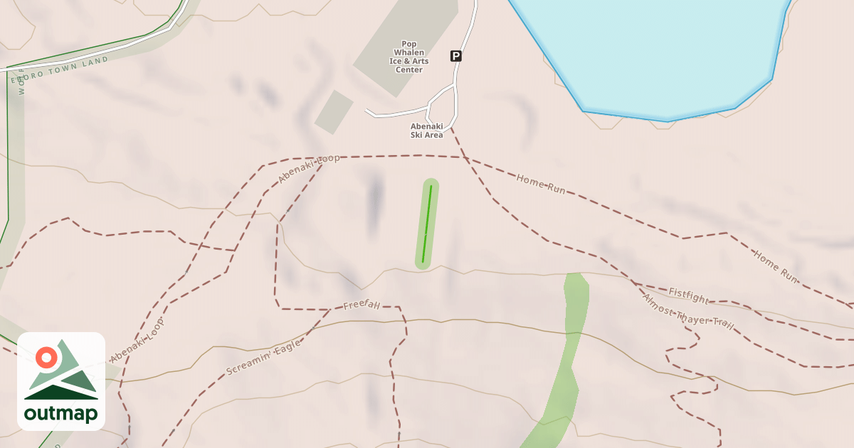 Map of Kiddie Hill