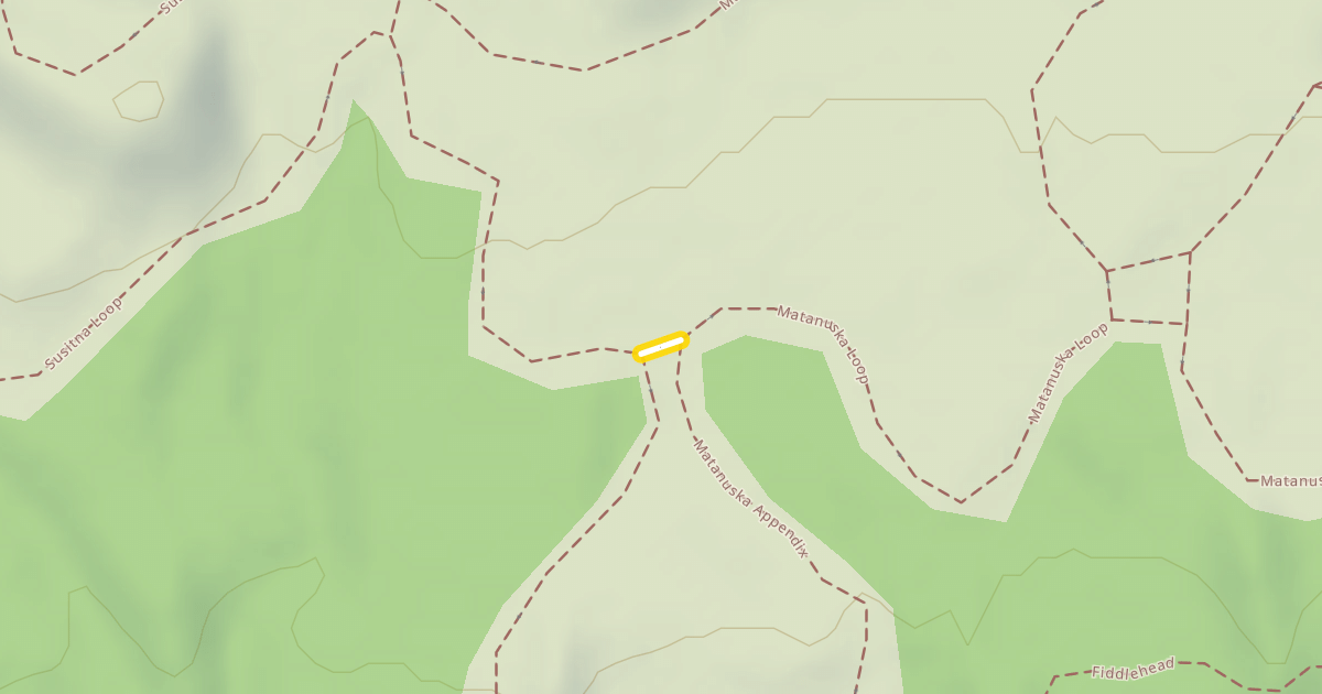 Map preview of Matanuska Loop
