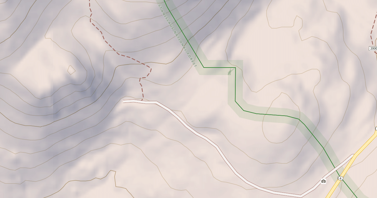 Map preview of EBBITS PASS OHV 4X4