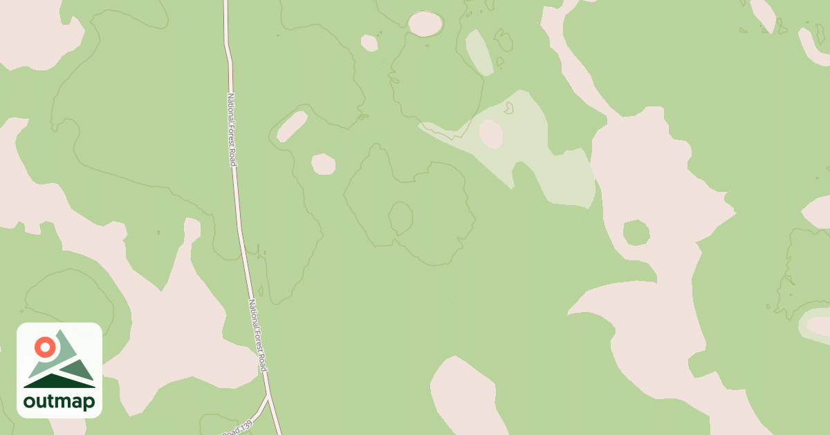 Map of USFS Motor Vehicle Use Map Roads {7266937C-E55A-4835-BC1A-A4D898E9D72E}