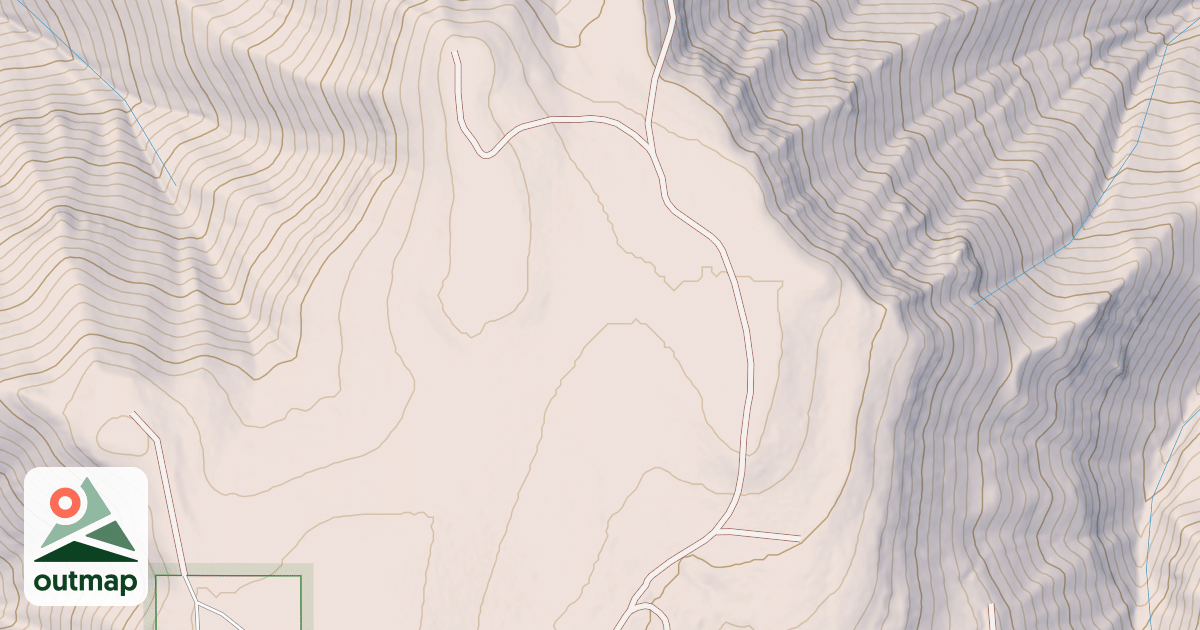Map of USFS Motor Vehicle Use Map Trails 18244