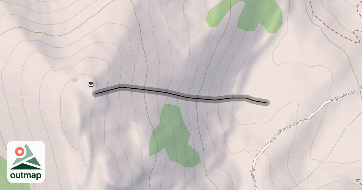 Map of North Chute
