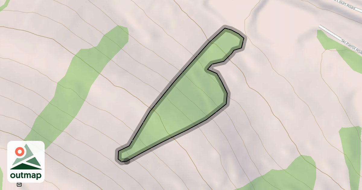 Map of Avalanche Glades