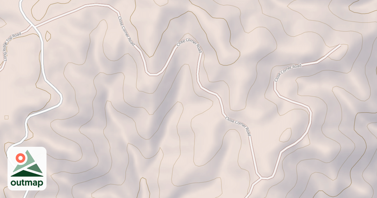 Map of CLOSE CORNER