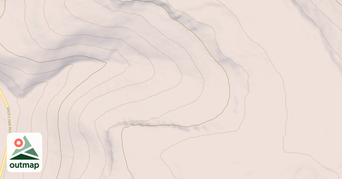 Map of Ditch Creek 12