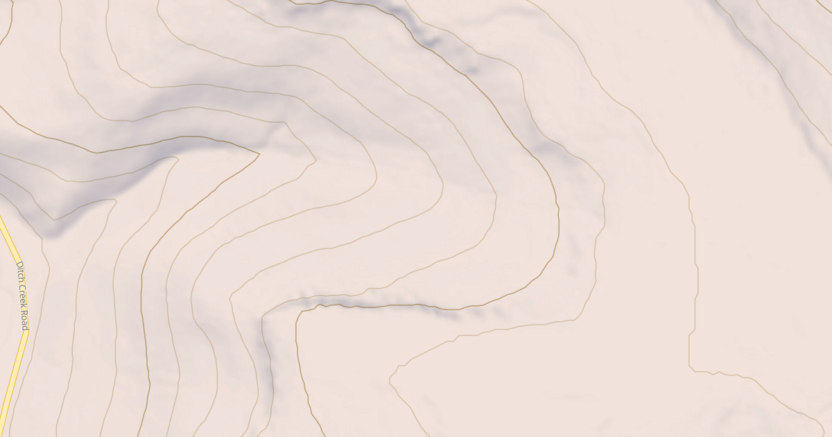 Map preview of Ditch Creek 12