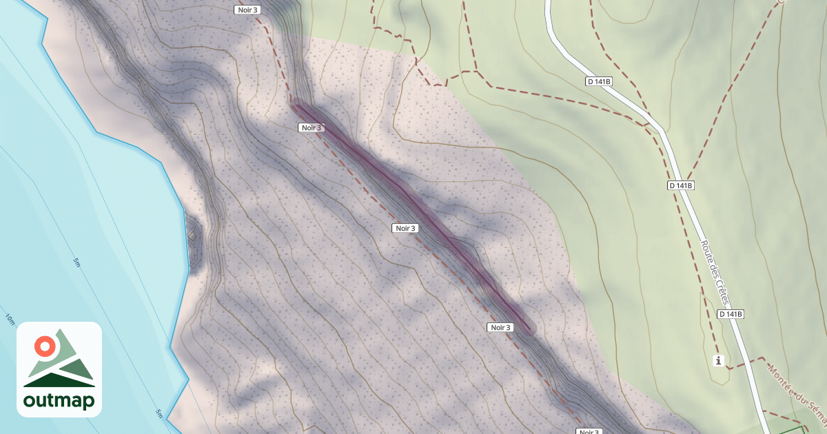 Map of Secteur le Pendule