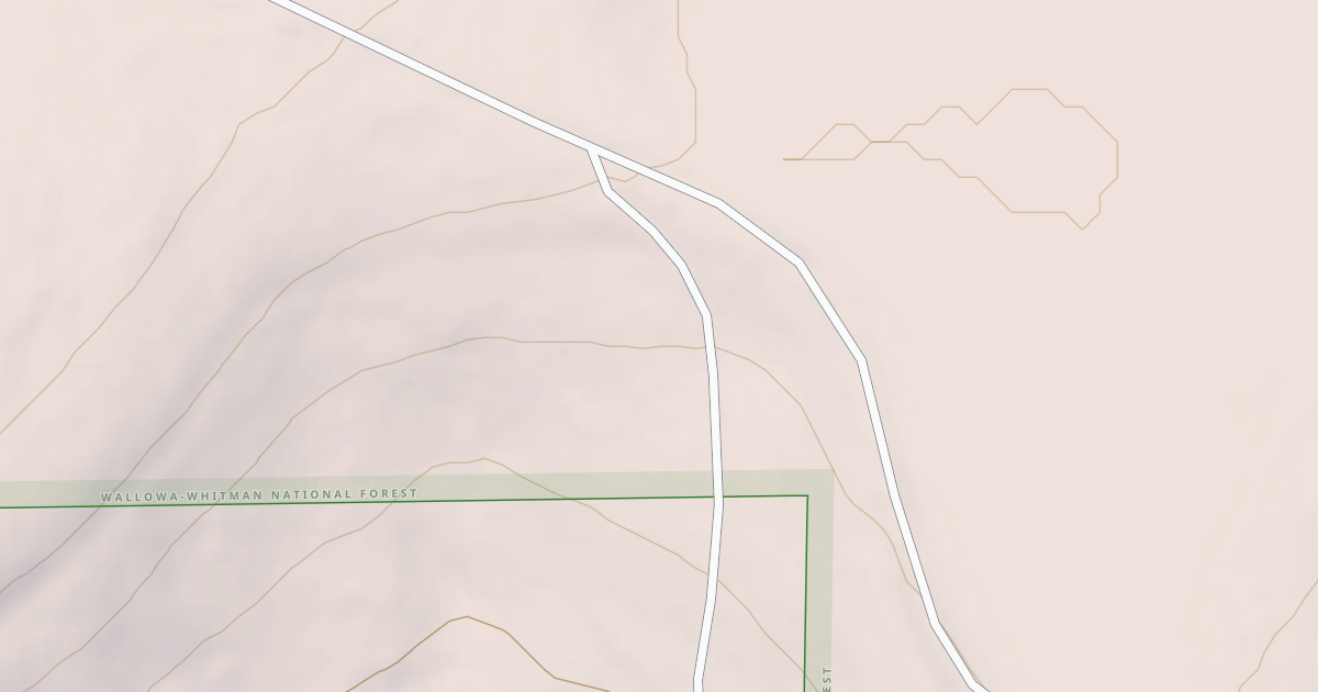 Map preview of USFS National Forest System Roads {192AF504-557C-4440-BCD3-474FC70E8A5F}