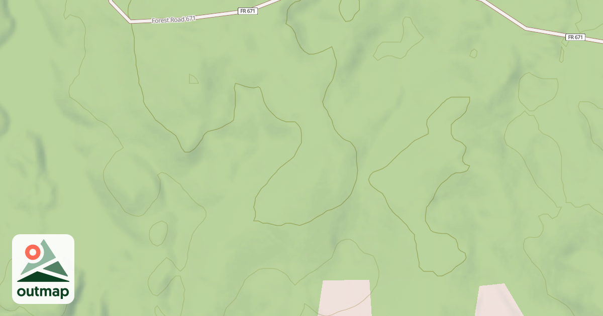 Map of FR 671B