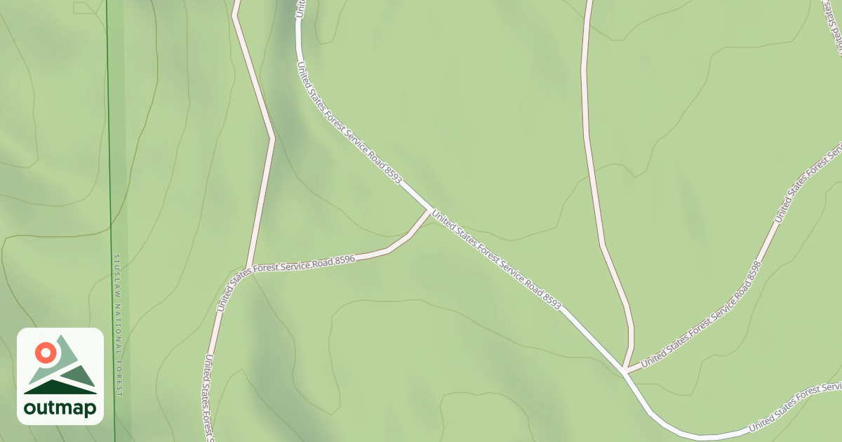 Map of USFS Motor Vehicle Use Map Roads {0E292CF7-CC07-4912-A658-CB54B3B87619}